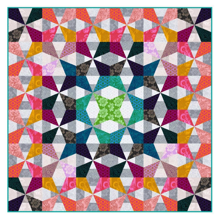 Anna Maria Textiles - Indelible Mix Quilt Pattern by Anna Maria Parry
