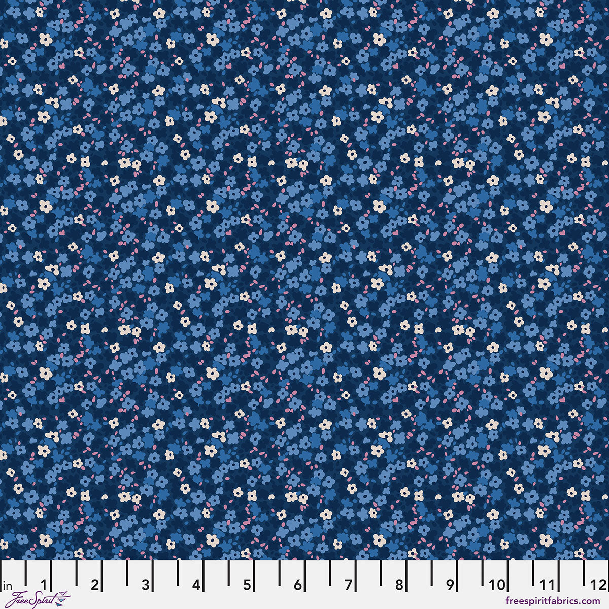 Petite Prints - Ditsy in Brambleberry