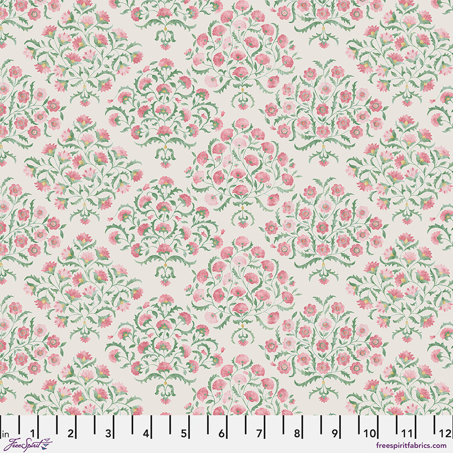 Art of the Garden - Small Ottoman Flowers in Pink