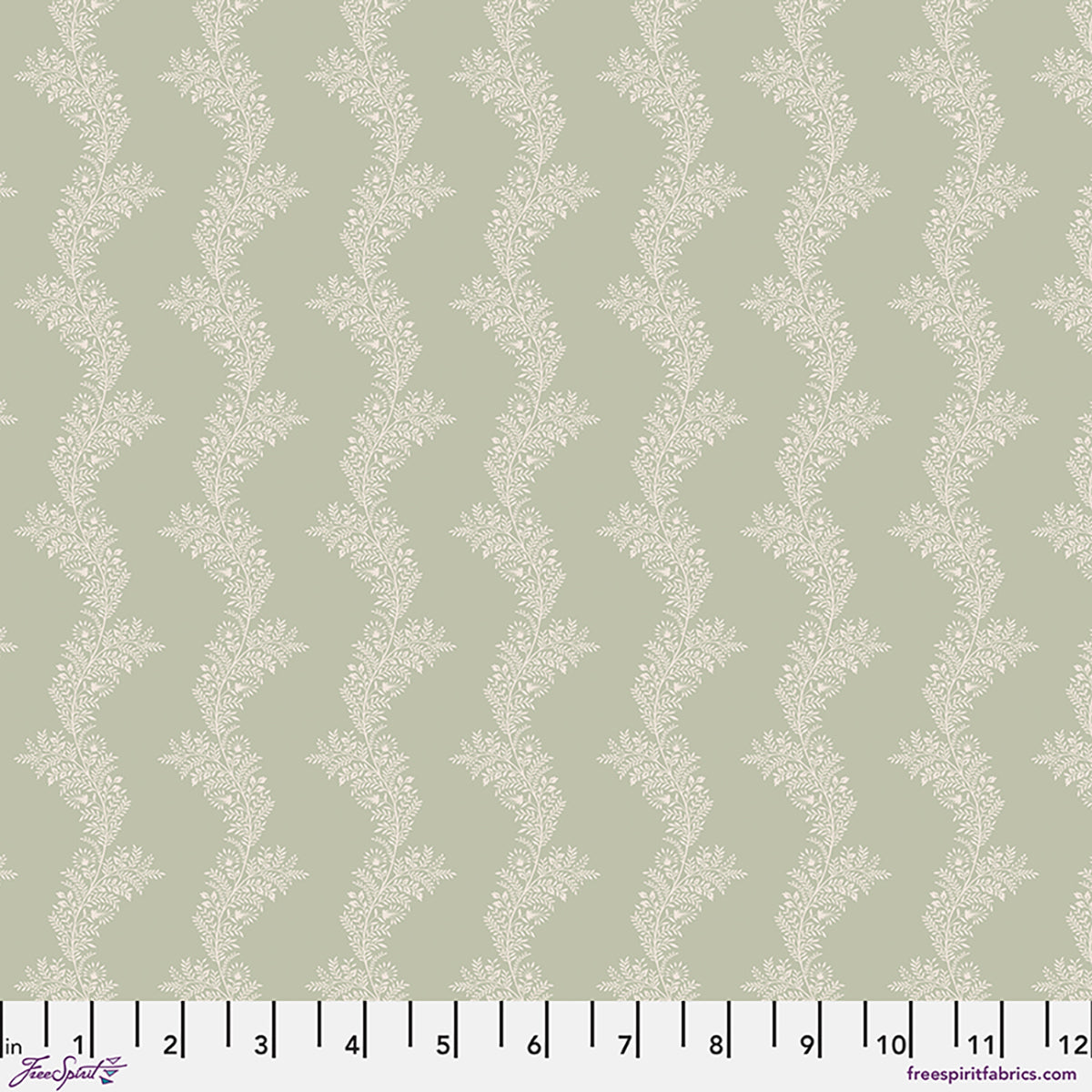 Chiswick Grove - Mapperton Stripe in Pistachio
