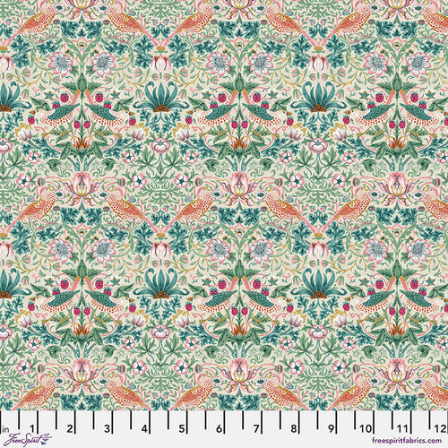 Bedford Park - Mini Strawberry Thief in Mineral