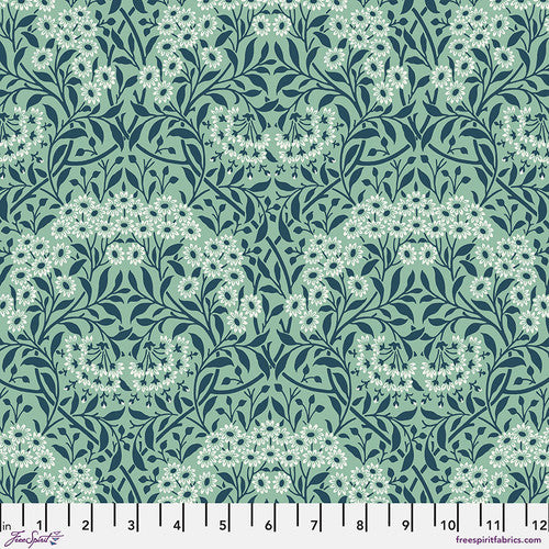 Morris & Co - Michaelmas Daisy in Mint