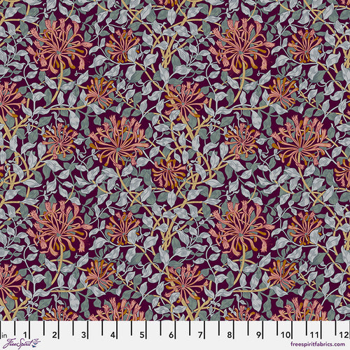 Morris & Co - Red House - Small Honeysuckle in Mulberry