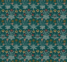Morris & Co - Daisy Fields in Teal