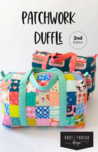 Load image into Gallery viewer, Patchwork Duffle Pattern
