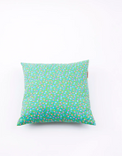 Square Zip Cushion - Peace and Love Azure