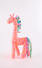 Giraffe Stuffie - Petunia Pink