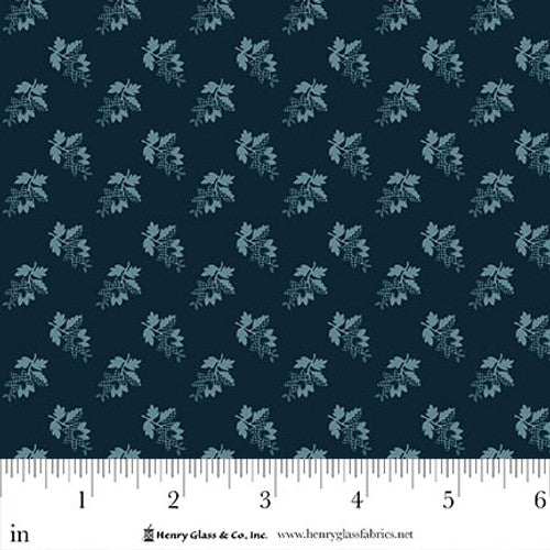 Philomena - Tossed Calico in Prussian Blue