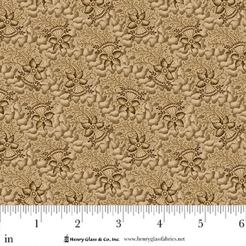 Philomena - Coral Fan in Cream