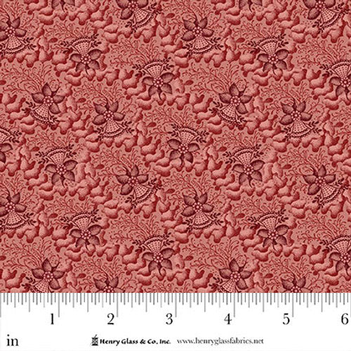 Philomena - Coral Fan in Light Red