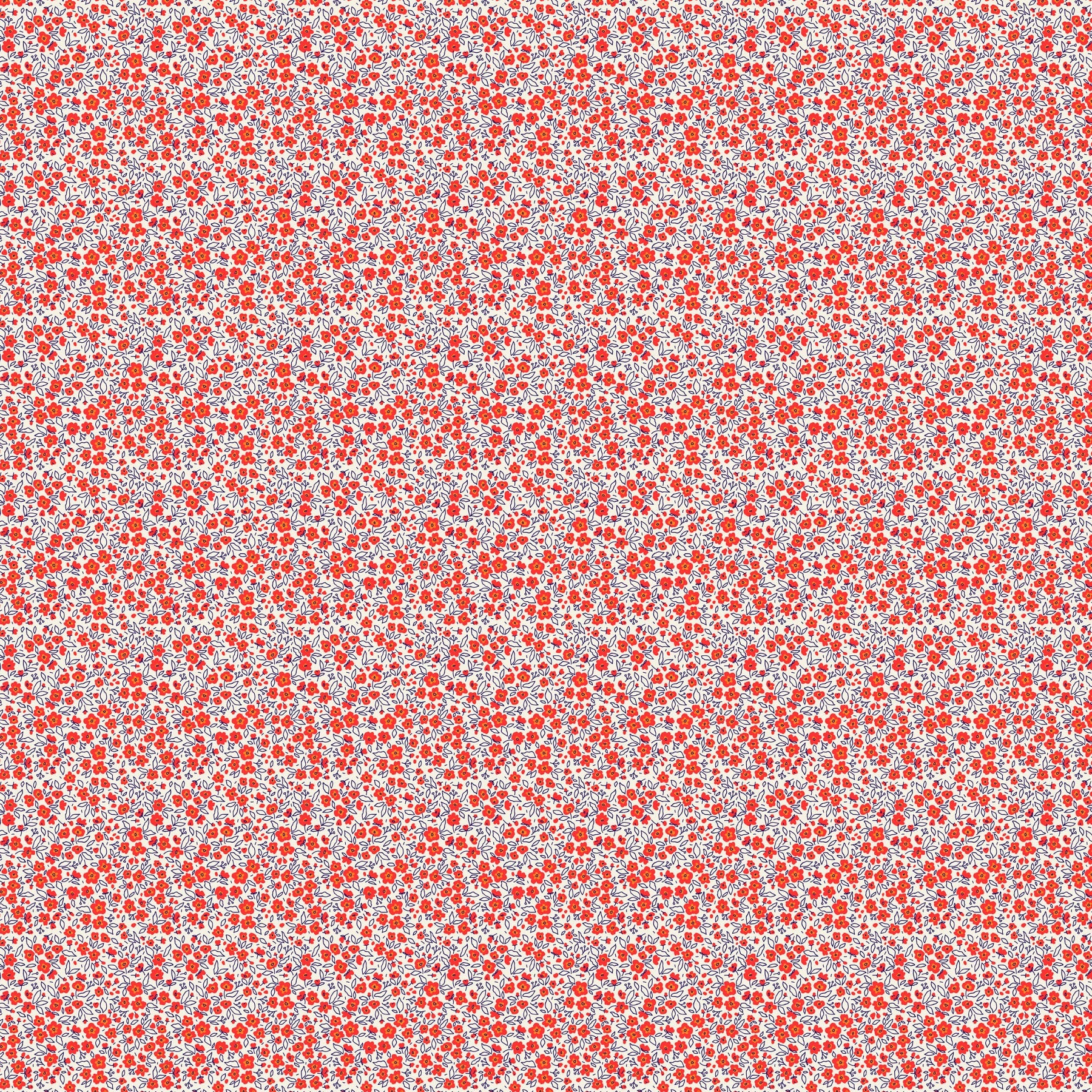 Pocket Posies - Floral Dapple Red