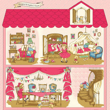 Load image into Gallery viewer, Margaret and Sophie&#39;s House - House Panel in Pink
