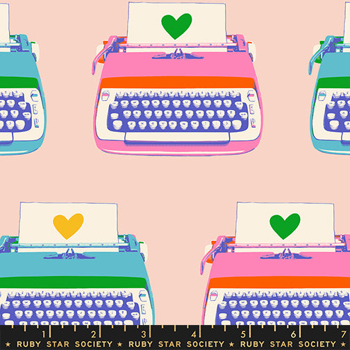 Best Day Ever - Typewriters in Pink