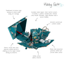 Load image into Gallery viewer, Sewing Kit - Victorian Bird Aviary
