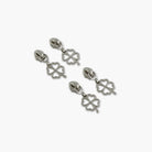 Four-Leaf Clover Zipper Pulls - Pack of Four