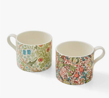 Load image into Gallery viewer, Morris &amp; Co Spode Mugs set of 2

