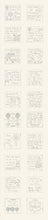 Load image into Gallery viewer, Stitchery Sweet Sentiments  - Pre-Printed Linen Embroidery Panel
