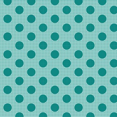 Tilda Medium Dots - Dark Teal