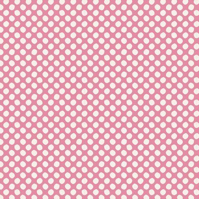 Tilda Classic Basics - Paint Dots in Pink