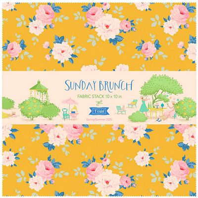 Sunday Brunch 10 inch Charm Squares 