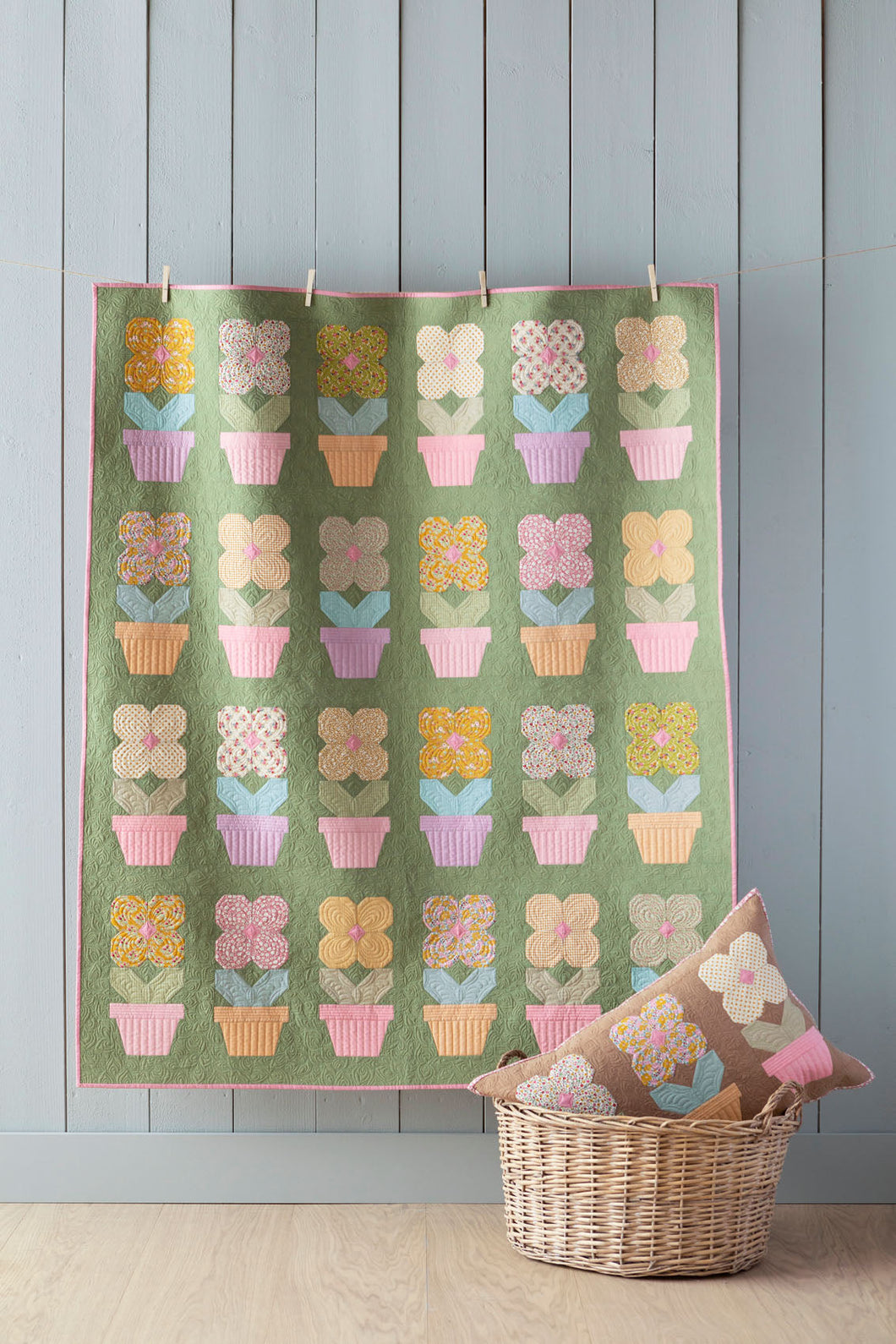 Creating Memories - Potted Flower Quilt Kit