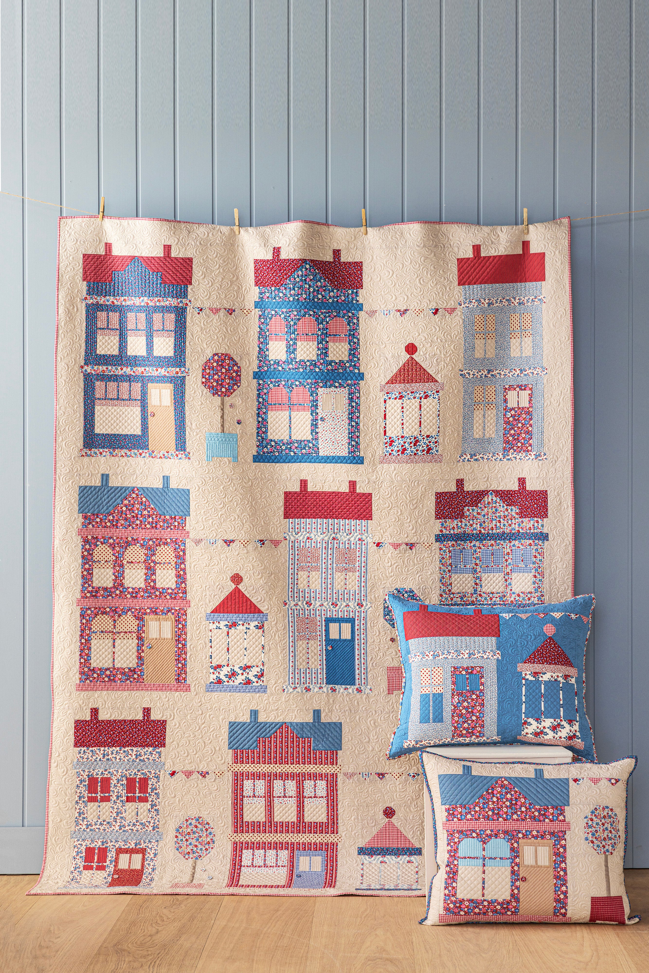 Village Life Village Life in Putty Quilt Kit 