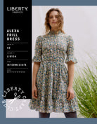 Liberty Sewing Pattern - Alexa Frill Dress Sizes 6-22
