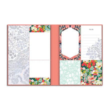 Load image into Gallery viewer, Liberty Floral Sticky Notes Hard Cover Book
