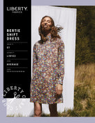 Liberty Sewing Pattern - Bertie Shift Dress Sizes 6-22