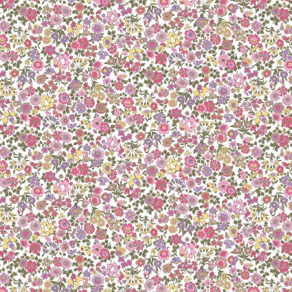 Cosmo Botanist Lawn - Mini Multi Floral in Pink and Lavender