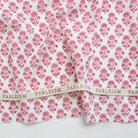 Indian Block Prints Cottage - Stamp Floral in Pink