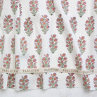 Indian Block Prints Cottage - Wild Floral in Blushing