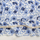 Indian Block Prints Cottage - Country Floral in Blue
