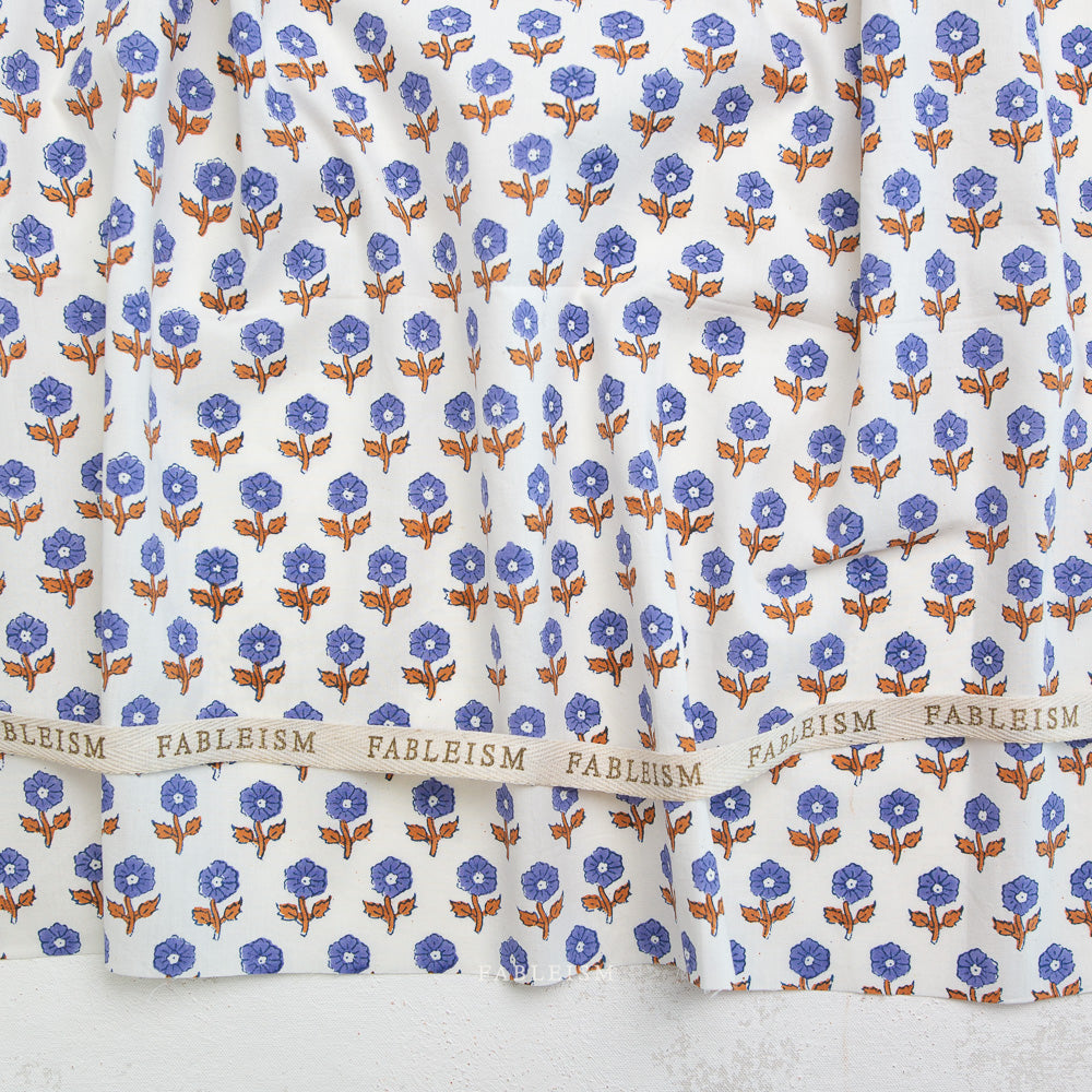 Indian Block Prints Cottage - Flowerling in Violet