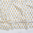 Indian Block Prints Cottage - Flowerling in Yellow