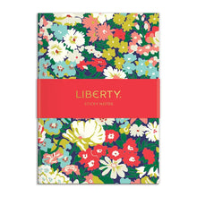 Load image into Gallery viewer, Liberty Floral Sticky Notes Hard Cover Book
