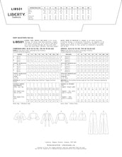 Load image into Gallery viewer, Liberty Sewing Pattern - Florence Palazzo Suit Sizes 6-22
