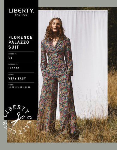 Liberty Sewing Pattern - Florence Palazzo Suit Sizes 6-22
