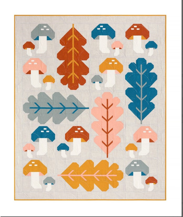 Forest Fungi Quilt Pattern