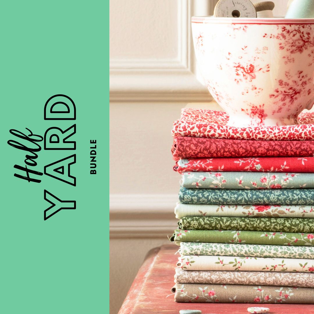 **Pre-Order Merry Little Christmas Eve and Noel Half Yard Bundle Complete Blender Collection