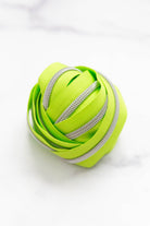Bright Solid Colored Zipper Tape - Granny Smith