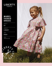 Load image into Gallery viewer, Liberty Sewing Pattern - Mabel Tiered Dress Sizes .5-4
