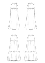 Load image into Gallery viewer, Liberty Sewing Pattern - Megan Maxi Skirt Sizes 6-18
