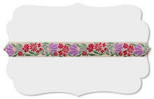 Load image into Gallery viewer, Kafka Ribbon - Mixed Flowers Lavender Coral
