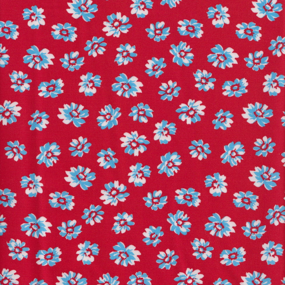 Momnson - Magical Marguerites on Red