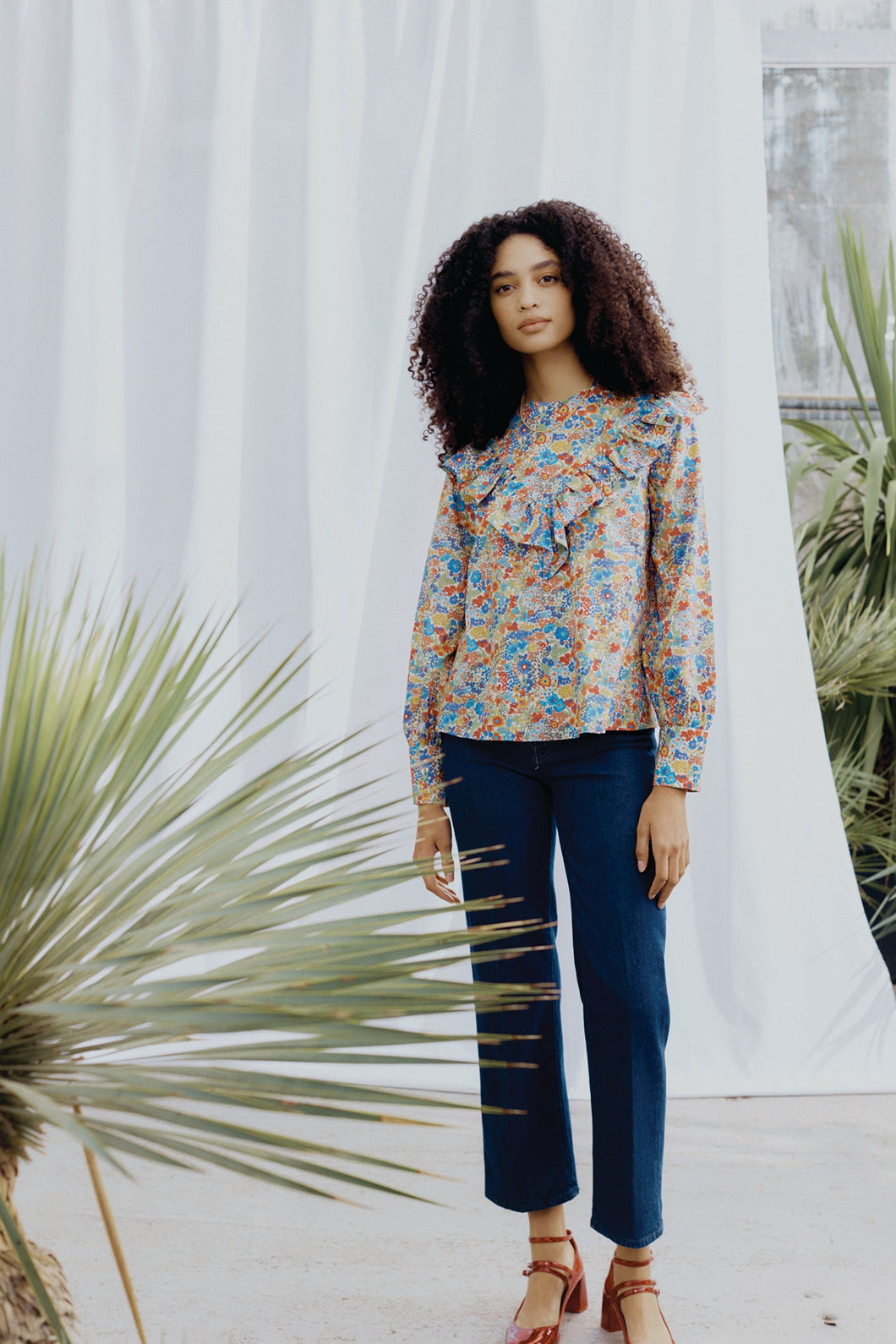 Liberty Sewing Pattern - Rosanna Ruffle Top Sizes 14-22