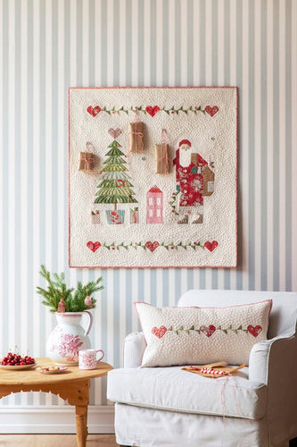 **Pre-Order Merry Little Christmas Dear Santa Advent Calendar Quilt Kit