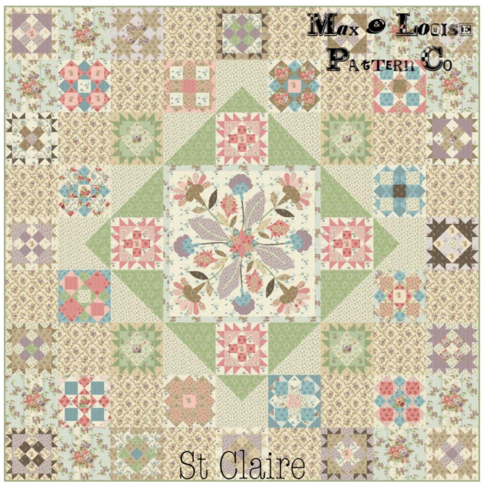 **Pre-Order St. Claire Quilt Pattern