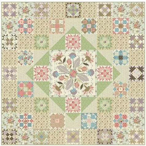 **Pre-Order St. Claire Quilt Kit (just waiting on patterns)