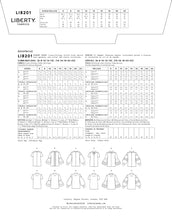 Load image into Gallery viewer, Liberty Sewing Pattern - Thea Boho Sleeve Shirt Sizes 6-22
